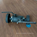 Bloco de aço forjado A105 Double and Bleed Dbb Ball Valve